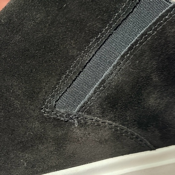 Franco Sarto Black Suede Winter Boots - Picture 5 of 10
